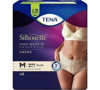 Tena Silhouette Plus Creme Incontinence Pants Medium, 9 Pack