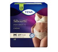 Tena Silhouette Plus Creme Incontinence Pants Medium, 9 Pack