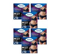 TENA Silhouette Plus Low Waist Black Medium 12 Pack pack