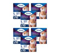TENA Silhouette Plus Low Waist White Large 10 Pack pack