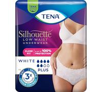 TENA Silhouette Incontinence Pants Plus Large Low Waist White 10s