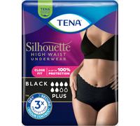 Tena Silhouette Preto High Waist Size M 9 Units