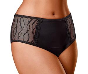TENA Silhouette - Women's Washable Incontinence Pants - Soft and Stretchy - Black - 3X Protection for Light Leaks, Dry and Secure with Odour Control - Pack of 1, Black, Size S