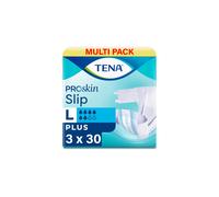 Tena Slip Active Fit Plus (PE Backed) | Size Large | Incontinence Slips | 3 Packs of 30