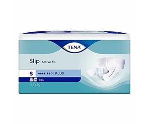 Tena Slip Active Fit Plus (PE Backed) - Small - Case of 3 Packs of 30