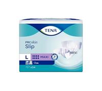 TENA ProSkin Slip Maxi | Size Large | 8 Drops Absorption | Incontinence Slip | All-in-One Slips | 3 Pack of 24