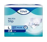 TENA Slip Plus All-in-One Incontinence Product Large 30 Pack pack