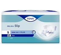 TWIN PACK TENA PROSKIN SLIP PLUS SIZE SMALL (2 Packs of 30) INCONTINENCE NAPPY