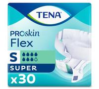 1x TENA ProSkin Flex Super - Small - 1 Pack of 30 - Incontinence - Single Pack