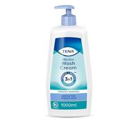 Tena Wash Cream (Pump) | 1 Litre Dispenser | 1 Pack of 3