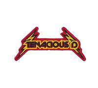 Tenacious D Logo Kyle Gass Jack Black Patch Badge Embroidered Iron on Applique Patch Accessory