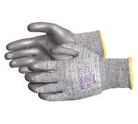 TENACTIV CUT-RESISTANT GLOVE WITH POLYURETHANE PALMS GREY 08