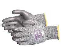 TENACTIV CUT-RESISTANT GLOVE WITH POLYURETHANE PALMS GREY 10
