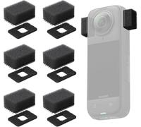 TenaLucy 6 Pieces Mic Wind Muff, Foam Windproof Filter Bonnettes Anti-Bruit pour Microphone Mic Windshield Muff Outdoor Protection Microphone Windproof Camera Microphone