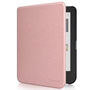 Tenano Case for 6" Kobo Clara Colour | BW | 2E, Slim Protective Cover with Auto Sleep/Wake, Rose Gold