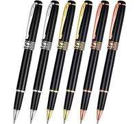 Tenare Weighted Pens for Hand Tremors Black Ink Heavy Pens Weighted Writing Tools for Hand Tremors, Low Dexterity, Weak Grip Strength, Parkinson's Patients, Elderly Adults, 3 Colors(6 Pieces)
