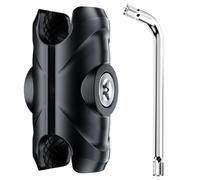 Tenbaba 1 Inch Ball Double Socket Arm, Aluminum Alloy Motorcycle Mount Extension, 3.9'' Adjustable Arm Compatible with RAM B Size Ball Mount System for Handlebar, Mirror, Fork Clamp Phone Holders