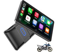 Tenbaba MT-A6 6.5" Motorcycle Carplay Screen for BMW R1200GS R1250GS S1000XR, Motorcycle GPS, IP67 Waterproof Touchscreen, Portable Carplay/Android Auto GPS Navigation for Motorbike, Bluetooth, Siri