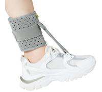 Tenbon Foot Up Orthosis Foot Drop Splint for Ankle Joint Plantar Fasciitis Relieve Pain Adjustable Wrap Compression Improve Gait for Man Woman (Gray)