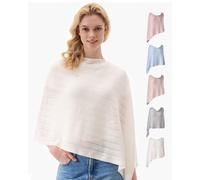 Tencel™ Lyocell Fabric Ultra-Light Nursing Cover | Color: White Lite | Size: One Size