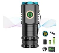 Tencipeda Blitron High Powered Torches, Blitron Torch, Biltron Military Grade Flashlight, Torches LED Super Bright Rechargeable (1pcs)