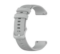 TenCloud Silicone Bands Compatible with Garmin Vivomove 3S/Vivoactive 4S/Venu 2S Strap, Soft Silicone Replacement Wristband Arm Band for Vivoactive 4S&Vivomove 3S&Venu 2S Smartwatch (Grey)
