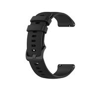 TenCloud Silicone Bands Compatible with Garmin Vivomove 3S/Vivoactive 4S/Venu 2S Strap, Soft Silicone Replacement Wristband Arm Band for Vivoactive 4S&Vivomove 3S&Venu 2S Smartwatch (Black)