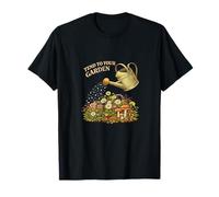 Tend to Your Garden Botanical Watering Can T-Shirt