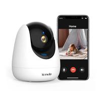 Tenda 2k Indoor CCTV Camera CP3pro, Pet/Baby Scream/Person/Motion Detection, One Touch Call, 360 Degree Dog Camera, 2-Way Audio, Alarms & Push Message, H.265, Night Vision