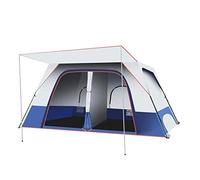 Tenda 4-8 persone Tende turistiche da campeggio all'aperto Due camere e un soggiorno Tenda da campeggio a doppio strato di grandi dimensioni per famiglie all'aperto