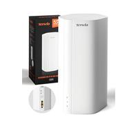 Tenda 5G06 5G Router with Dual SIM Slots, AX3000 Dual Band WiFi 6 | 2.5G LAN/WAN Port, Mesh WiFi+, VPN & WPA3 Security, Web & App Management, Plug and Play