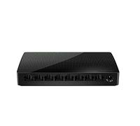 Tenda 8 Port Gigabit Network Switch, Ethernet Switch, Internet Switch, Network Hub, Plug & Play, Desktop or Wall Mount, LED Indicator for Home or Office Network (SG108) ,Black