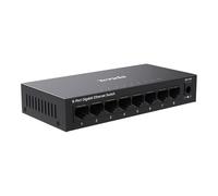 Tenda 8-Port Gigabit Network Switch, Unmanaged Ethernet Switch, Ethernet Hub / Splitter, Internet Switch, Fanless, Desktop and Wall Mounting, Plug and Play, Metal Case (TEG1008M)