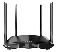 Tenda AC6 AC1200 Dual Band Wireless Cable Router,867Mbps/5GHz+ 300Mbps/2.4GHz, IPV6, Parental Control, Guest Network, 4 * 5dBi externe Antennen, WPS, Black