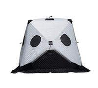 Tenda da campeggio pop-up automatica per 4 persone a forma di panda con 2 porte tenda istantanea impermeabile per escursioni in famiglia all'aperto