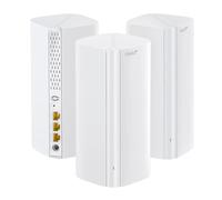 Tenda Nova ME3 Pro 7 WiFi Mesh System - BE3600 Dual Band (2.4GHz: 688Mbps, 5GHz: 2882Mbps), Coverage for 3-4 Bedrooms - 3 Gigabit Ports per Unit, NFC, WPA3, Pack of 3