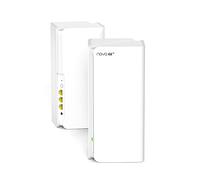 Tenda Nova Mesh Wi-Fi 6E AXE5700 Whole Home Tri-Band Mesh Wi-Fi 6E System, (MX21 Pro), 6G Band, Cover up to 7,300ft² and 200 Devices,Seamless Roaming, 8K, VR HD, Cloud Games, Pack of 2