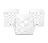 Tenda Nova Mesh WiFi System MW12 - Covers up to 4000 sq.ft - Tri-Band AC2100 Whole Home WiFi Mesh System - Gigabit Mesh Router for 100+ Devices - Dual-Band Mesh Network - 3 Gigabit Ports - 3-Pack