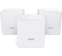 Tenda Nova MW5s-3 Whole Home Mesh Wi-Fi System; Get Rid of Wi-Fi Dead Zones; 3500sq² WiFi Coverage. Compatible with ISP speeds over 100Mbps. Pre Configured (Pack of 3)