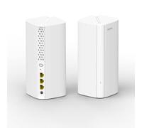 Tenda Nova MX12 AX3000 Mesh Wi-Fi 6 System - 2,600sq ft Wi-Fi Coverage - Whole Home Wi-Fi Mesh System - 1.7 GHz Quad-Core CPU - HE160 - Dual-Band Gigabit Mesh Network for 160+ Devices - 2-Pack