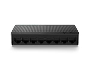 Tenda SG108, 8 Port Gigabit Switch, Unmanaged Home Ethernet Switch, Office Ethernet Splitter, Plug & Play, Plastic Case, Desktop/ Wall-Mount, Fanless Quiet, Limited Lifetime Protection