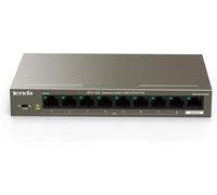 Tenda TEF1109P-8-63W 8 Port PoE Desktop Switch 100 Mbps 58W 250m Plug & Play