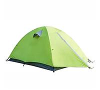Tenda Tenda da esterno singola doppia ultraleggera rivestita in silicone da trekking Tenda da campeggio in montagna 2 persone Coppia da viaggio Tenda impermeabile all'aperto