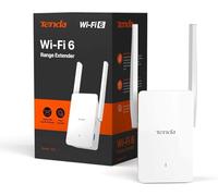 Tenda WiFi Amplifier WiFi Repeater WiFi Extender A23 (AX1500 Dual Band 5GHz:1201Mbps+2.4GHz:300Mbps) 2 * 5dBi Antennas, Gigabit Port, AP Mode, MU-MIMO, WPA3, IPv6, LED, Compatible with All Routers