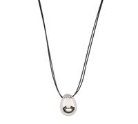 tendance à double couche avec pendentif en fme de goutte d'eau sur double cde de cire pour les amateurs de mode