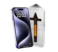 Tendenicy 2025 New Invisible Screen Protector for iPhone-Easy Installation, Tendenicy Screen Protector for iPhone 16/15/14 Pro Max, Tempered Glass (HD,for14pro)