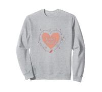 Tender Hearted: I'm Very Vulnerable RN Emotional Art Sweatshirt, Adult Unisex, Heather Grey, M