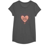 Tender Hearted: I'm Very Vulnerable RN Emotional Art T-Shirt, Girls, Asphalt, Large