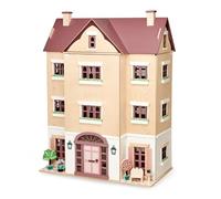 Tender Leaf Toys Fantail Hall - Giant Four Story Wooden Doll House - Magnificent Multi Level Playhouse Develops Role Play and Imaginative Skills For Ages 3+ Years