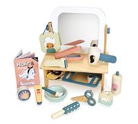 Tender Leaf Toys Hair Salon - Wooden Pretend Play Hairdressers For Kids